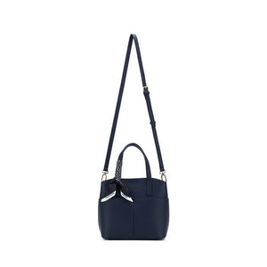 Amelie Deep Navy 2 Peice Top Handle Bag 
