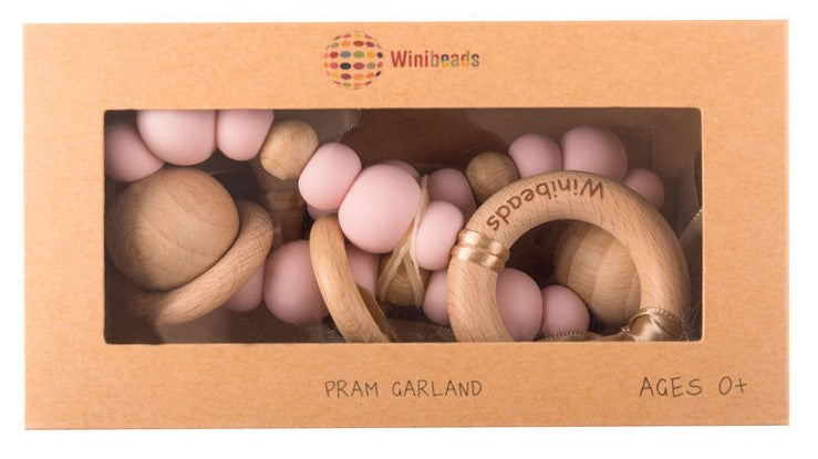 Pink Harlow Pram Garland 
