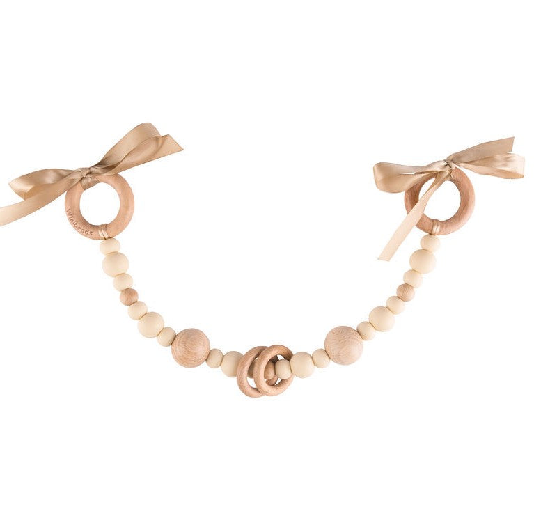 Navajo White Harlow Pram Garland 