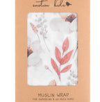 Boho Floral Muslin Wrap 