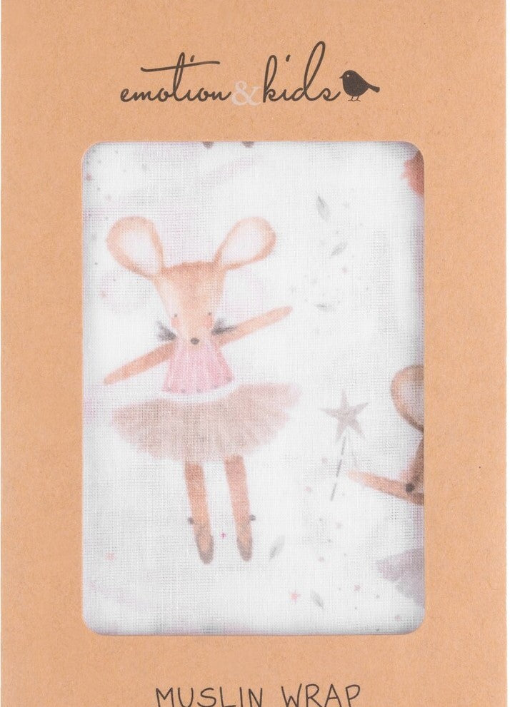 Magical Mouse Muslin Wrap 