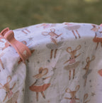 Magical Mouse Muslin Wrap & Blush Pram Clip Set 