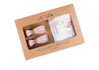 Magical Mouse Muslin Wrap & Blush Pram Clip Set 