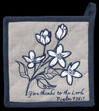 Magnolia Bloom Pot Holder 
