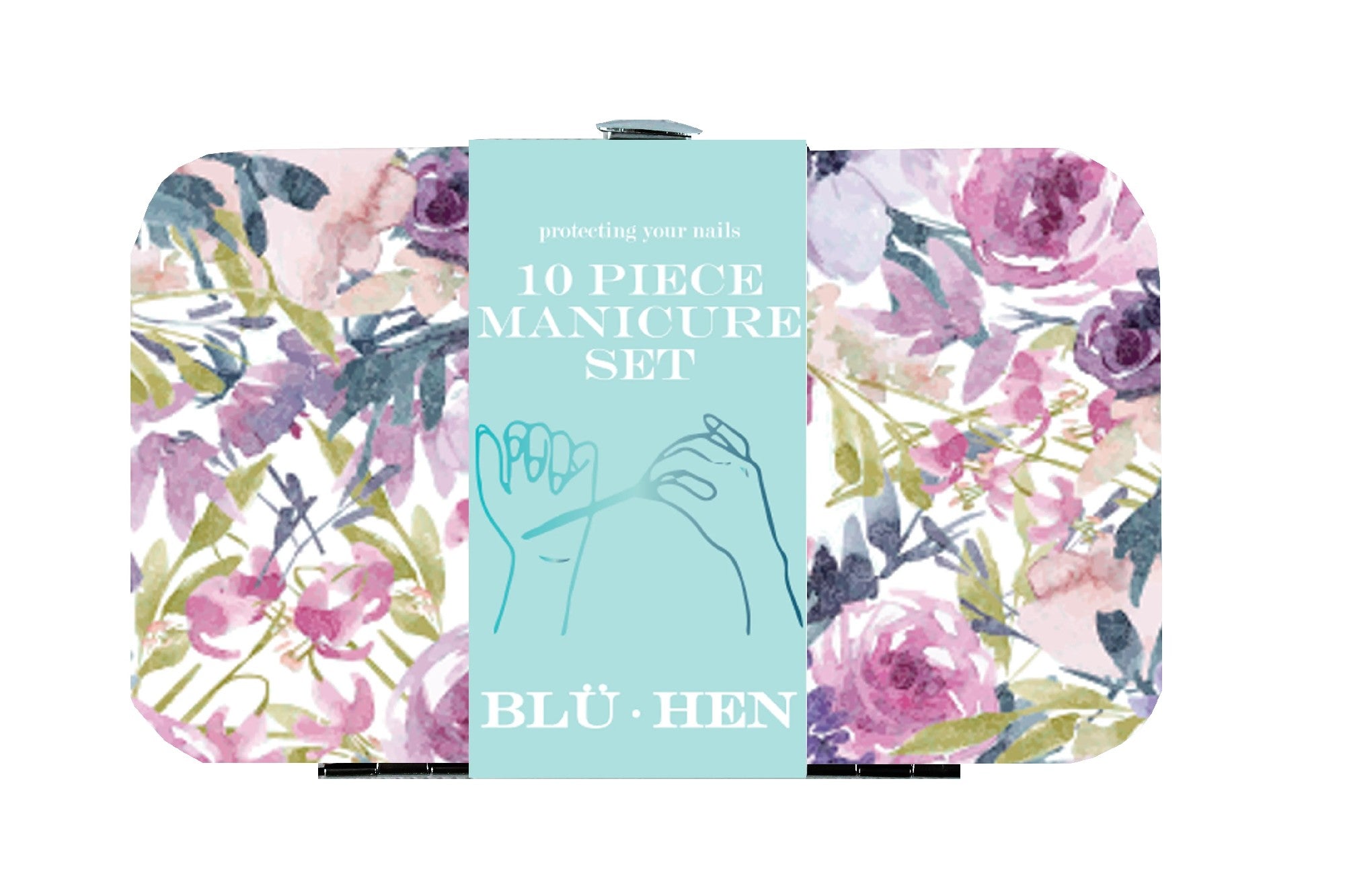 Manicure Set 10pc-peonie Rose [des:peonie Rose]