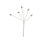 Bees Rustic Garden Stake 