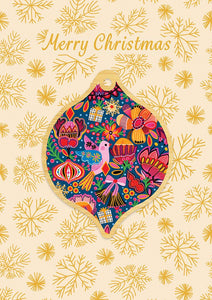 Kk Decoration Greeting Card - Christmas Trinkets