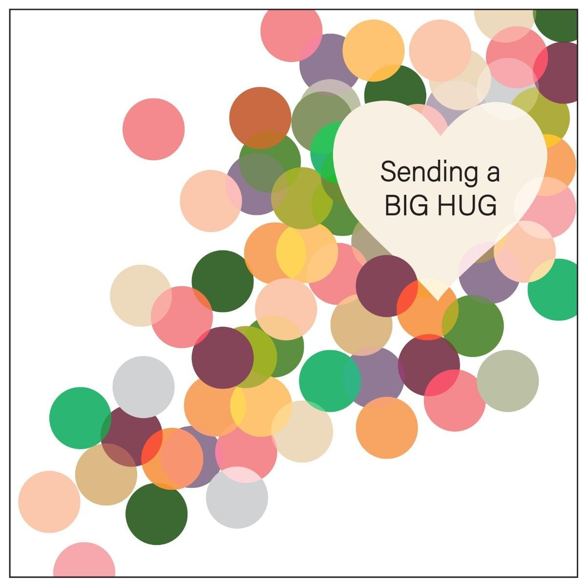 Mini Card - Polkadot Hug