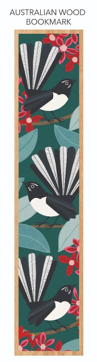 Bookmark - Willy Wagtail