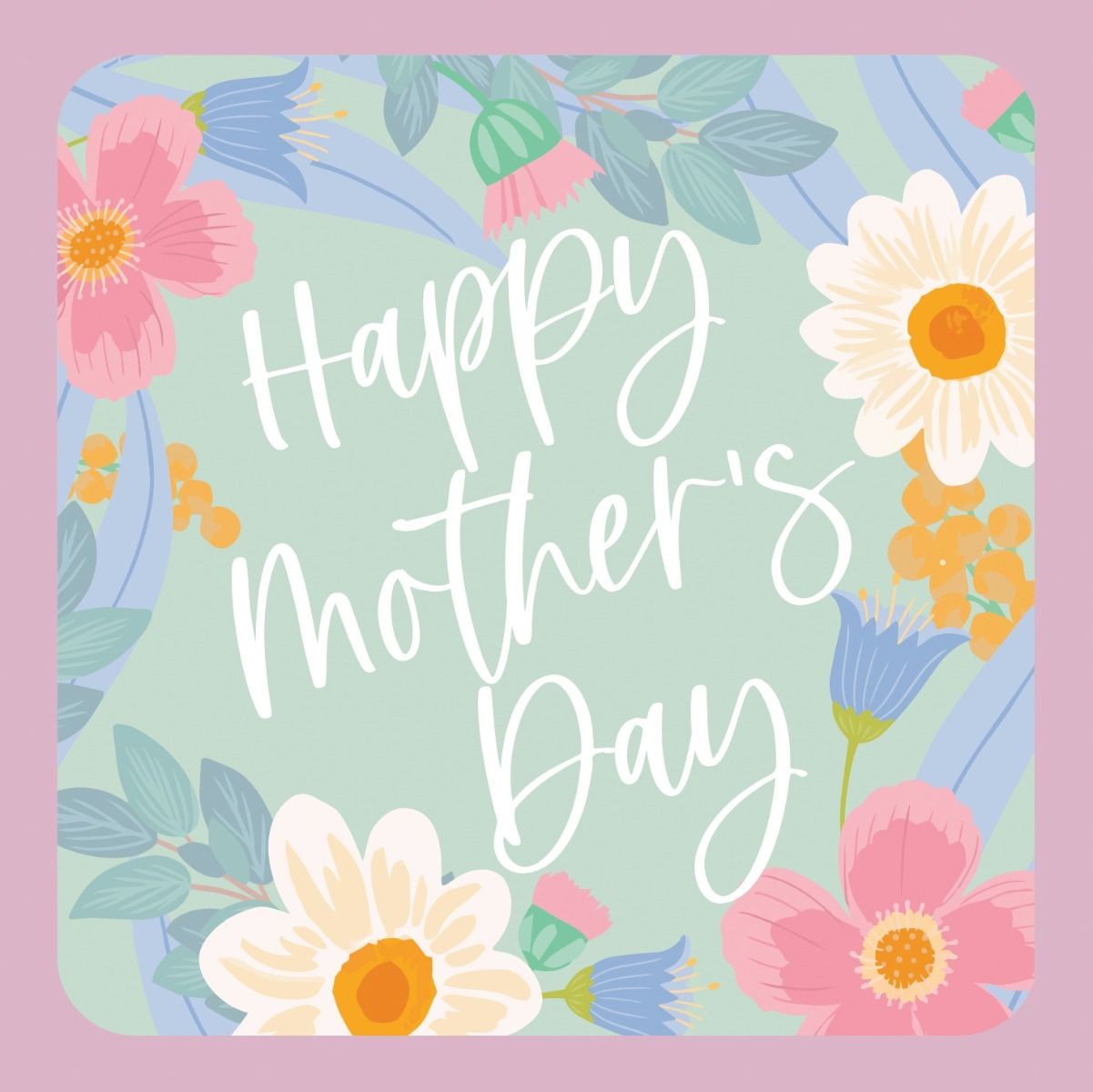 Mothers Day Card - Mini Mint