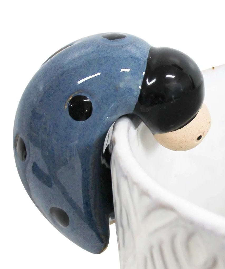 Pot Sitter - Ladybird Blue