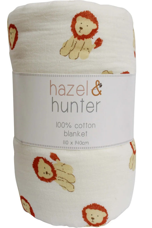 Muslin Wrap -  Leo Lion