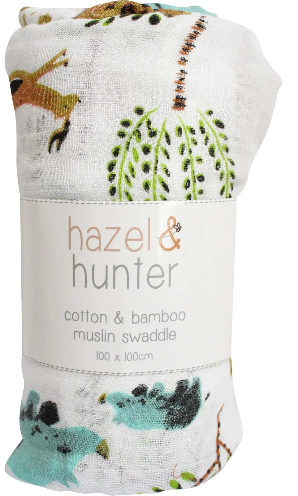 Muslin Wrap - Animals Safari