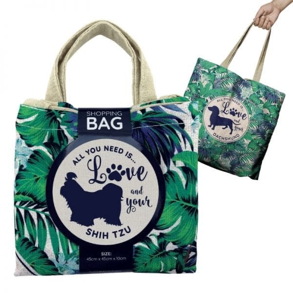 Shihtzu Reusable Shopping Bag