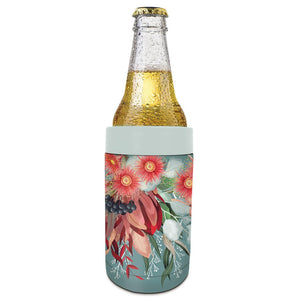 Stainless Steal Coldie Cooler - Festive Bouquet