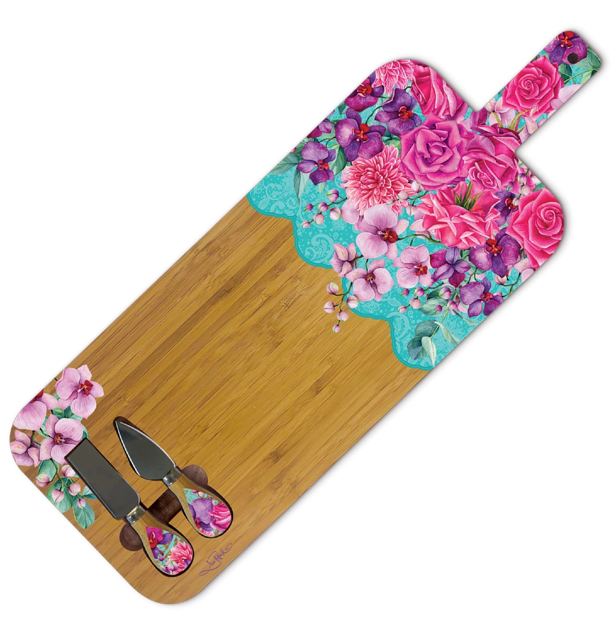 Rose Bouquet Large Platter 
