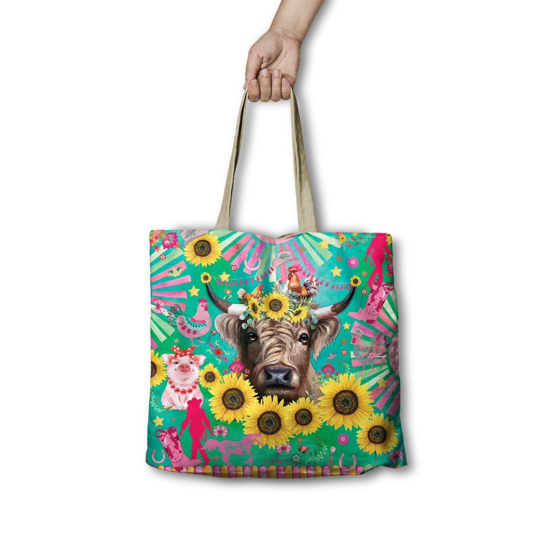 Shopping Bag - Carnival Cow 