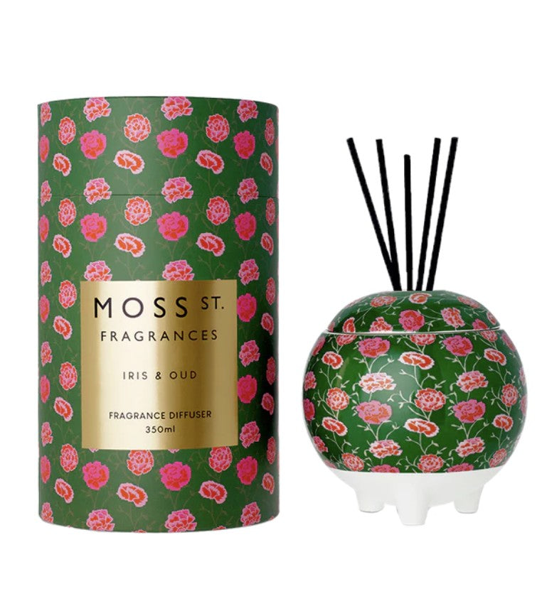 Moss St. Iris & Oud Ceramic Diffuser 350ml