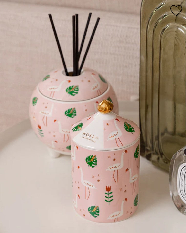 Moss St. Pink Sugar Ceramic Diffuser 350ml