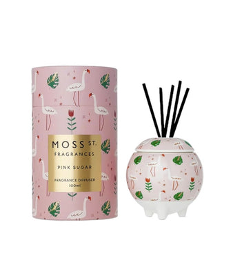 Moss St. Pink Sugar Ceramic Diffuser 100ml