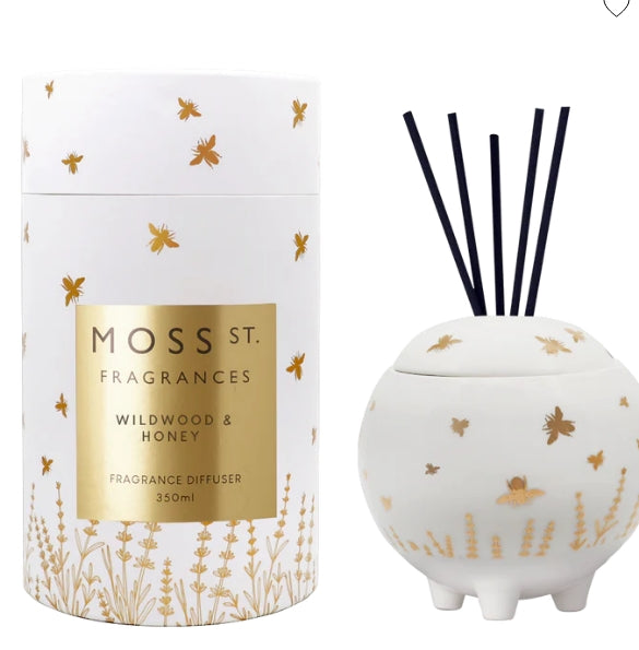 Moss St Wildwood & Honey Diffuser 350ml 