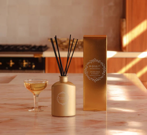 Moss St Golden Cedar & Coconut Diffuser