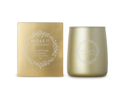 Moss St Mini Candle - Golden Cedar