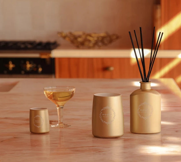 Moss St Mini Candle - Golden Cedar