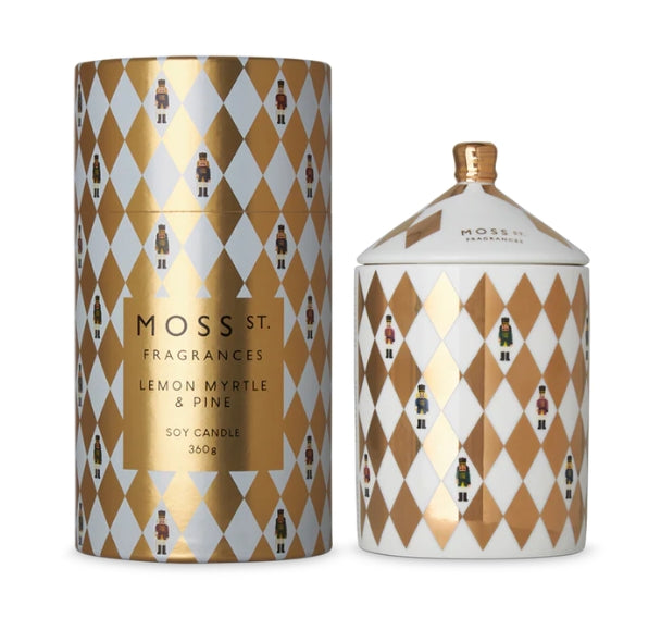 Moss St Lemon Myrtle & Pine Candle