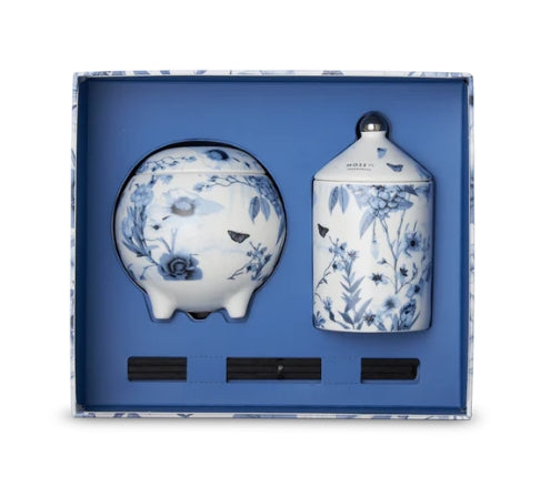 Moss St Mini Candle & Diffuser Gift Set Peony & Apple Blossom