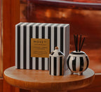 Moss St Mini Candle & Diffuser Gift Set Jasmine, Amber & Saffron