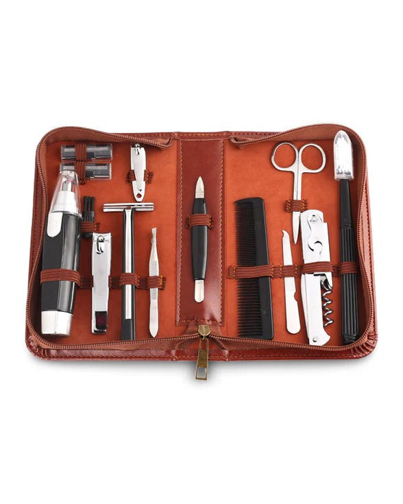 Mens Grooming Kit - 12 Piece