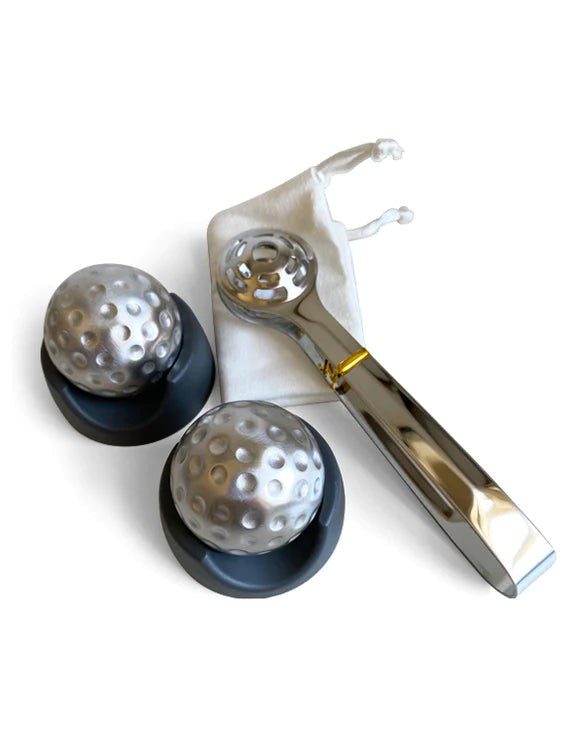 Golf Ball Ice Cubes - 2 Pieces