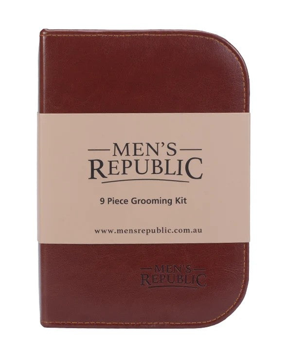 Mens Republic 9 Piece Grooming Kit