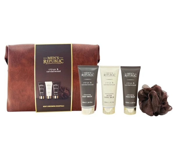 Men's Republic Men's Grooming Essentials Citrus & Sandalwood