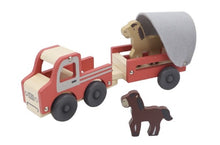 Load image into Gallery viewer, Wooden Truck With Horse Float
