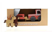 Load image into Gallery viewer, Wooden Truck With Horse Float
