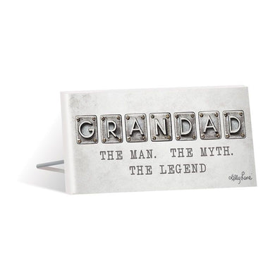 Fathers Day Grandad Sentiment Plaque