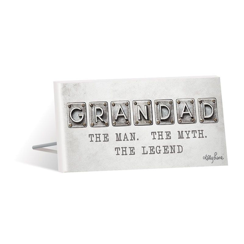 Fathers Day Grandad Sentiment Plaque
