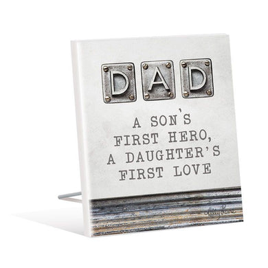 Fathers Day Hero Sentiment Plaque