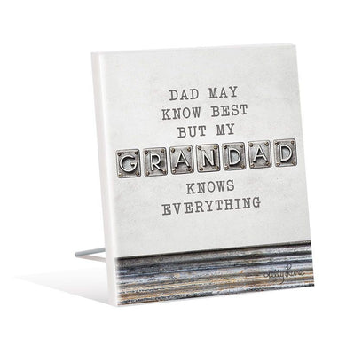 Fathers Day Everything Sentiment Plaque