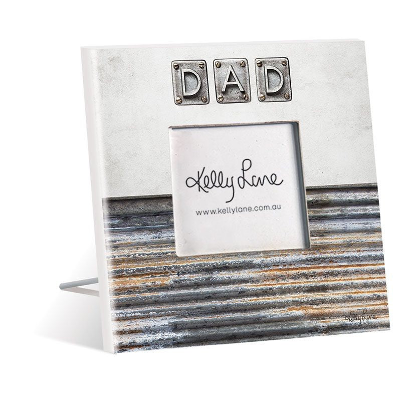 Fathers Day Dad 4 X 4 Photo Frame