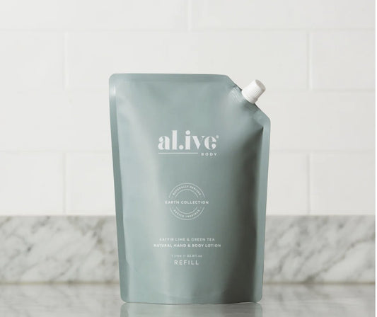 Al.ive Lotion Refill - Kaffier Lime & Green Tea