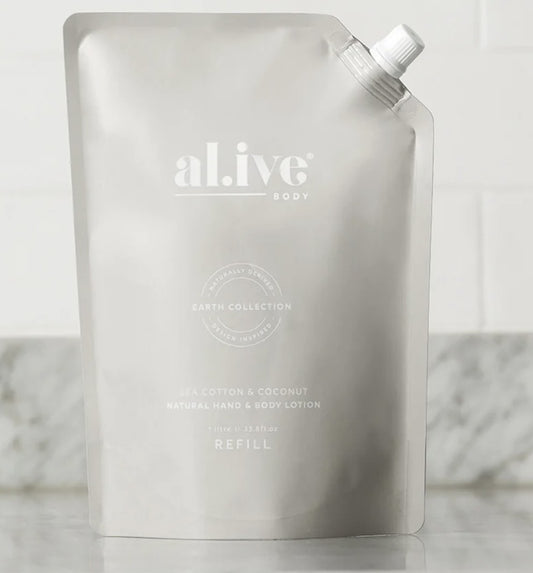 Al.ive Lotion Refill - Sea Cotton & Coconut