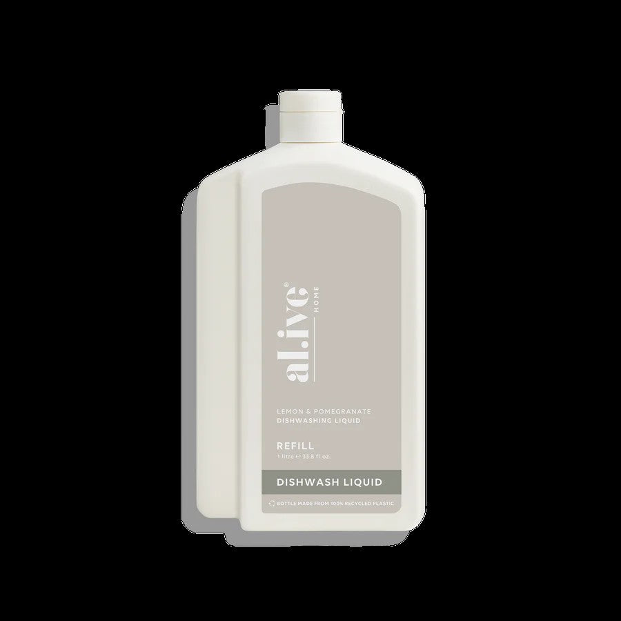 Al.ive Refill - Lemon & Pomegranate Dishwashing Liquid 1ltr