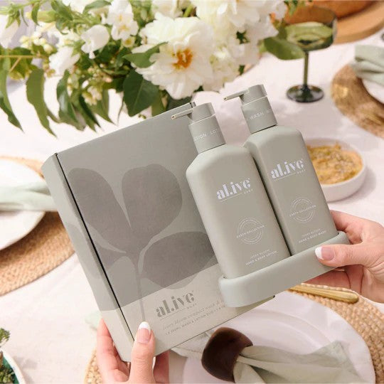 Al.ive Compact Bathroom Duo Ivory Bloom