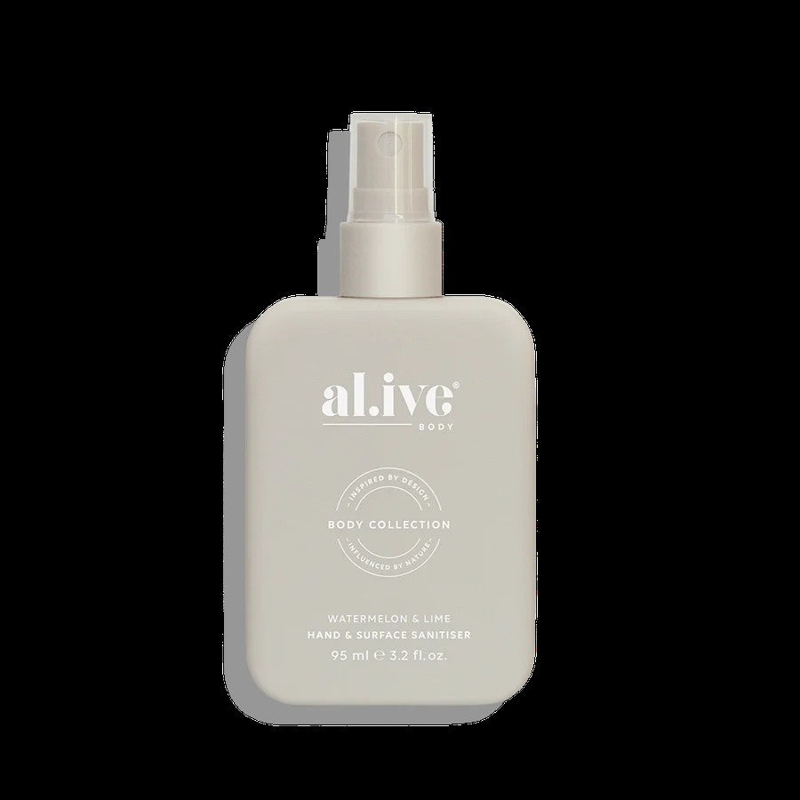 Hand Sanistiser 95ml - Watermelon And Lime - Al.ive
