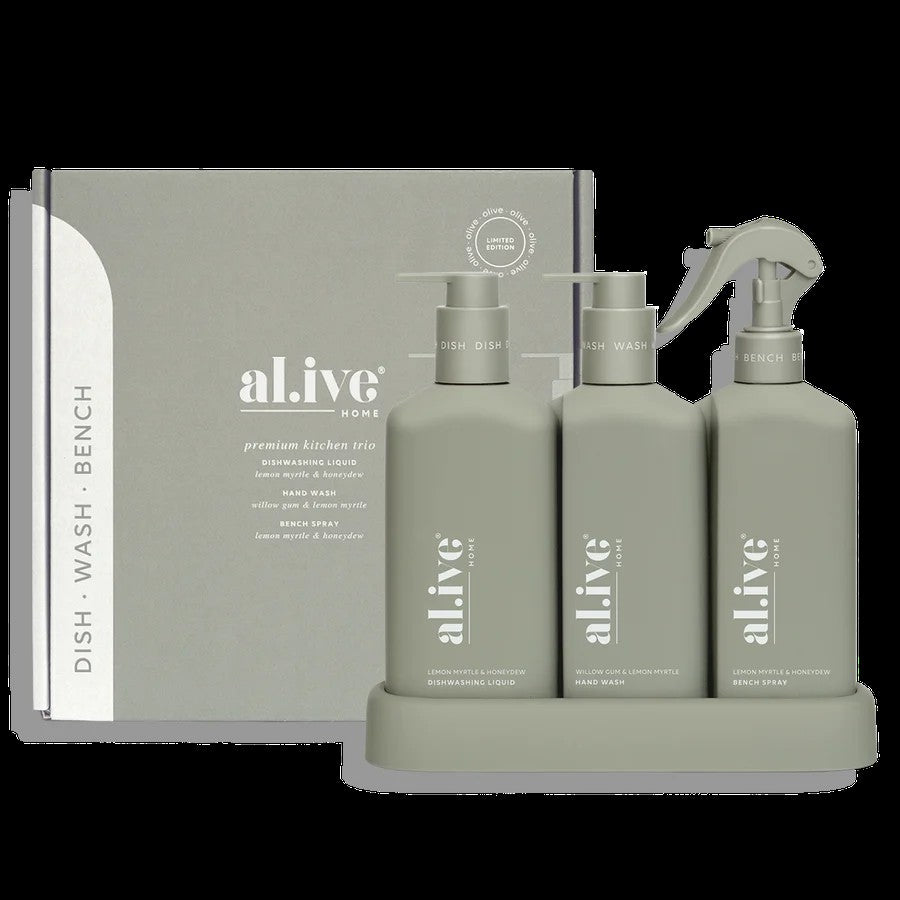 Kitchen Trio - Lwmon Myrtle And Honeydew + Willow