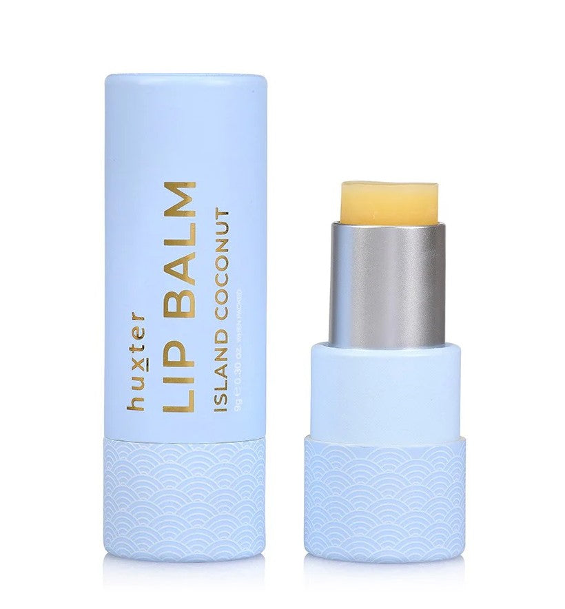 Huxter Lip Balm - Island Coconut Pale Blue 