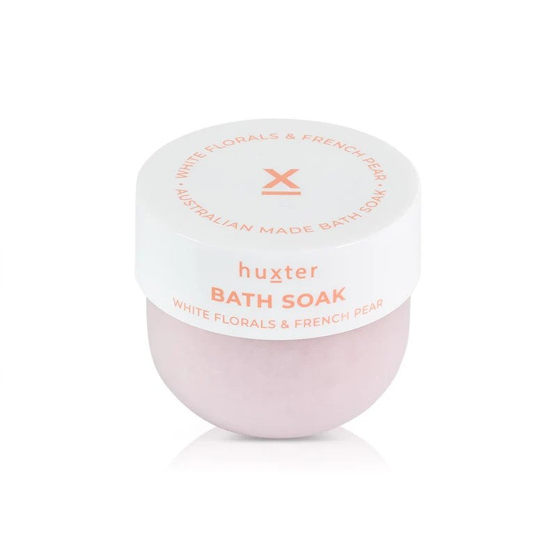 Huxter - Bath Soak - White Florals & French Pear